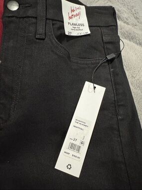 Joe's Jeans Flawless High Rise Curvy Bootcut in Nightfall Black